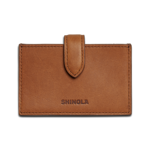 ACCORDIAN CARD CASE | Tan