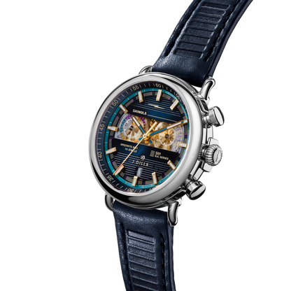 J Dilla Runwell Chronograph Watch | Midnight Blue