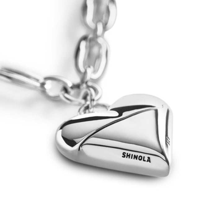 GIVE YOUR HEART AWAY PENDANT NECKLACE | Sterling Silver