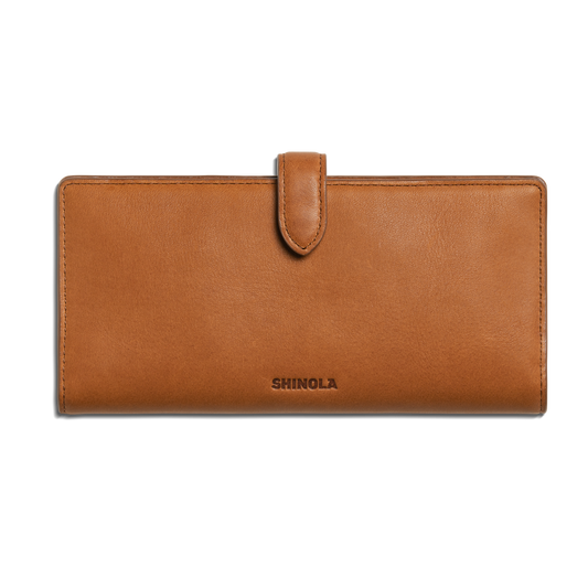 CONTINENTAL SNAP WALLET | Tan