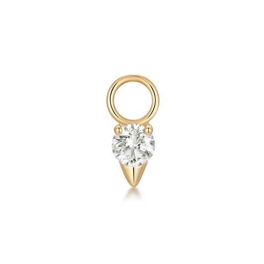 LUNA | Lab-Grown Diamond Dagger Earring Charm
