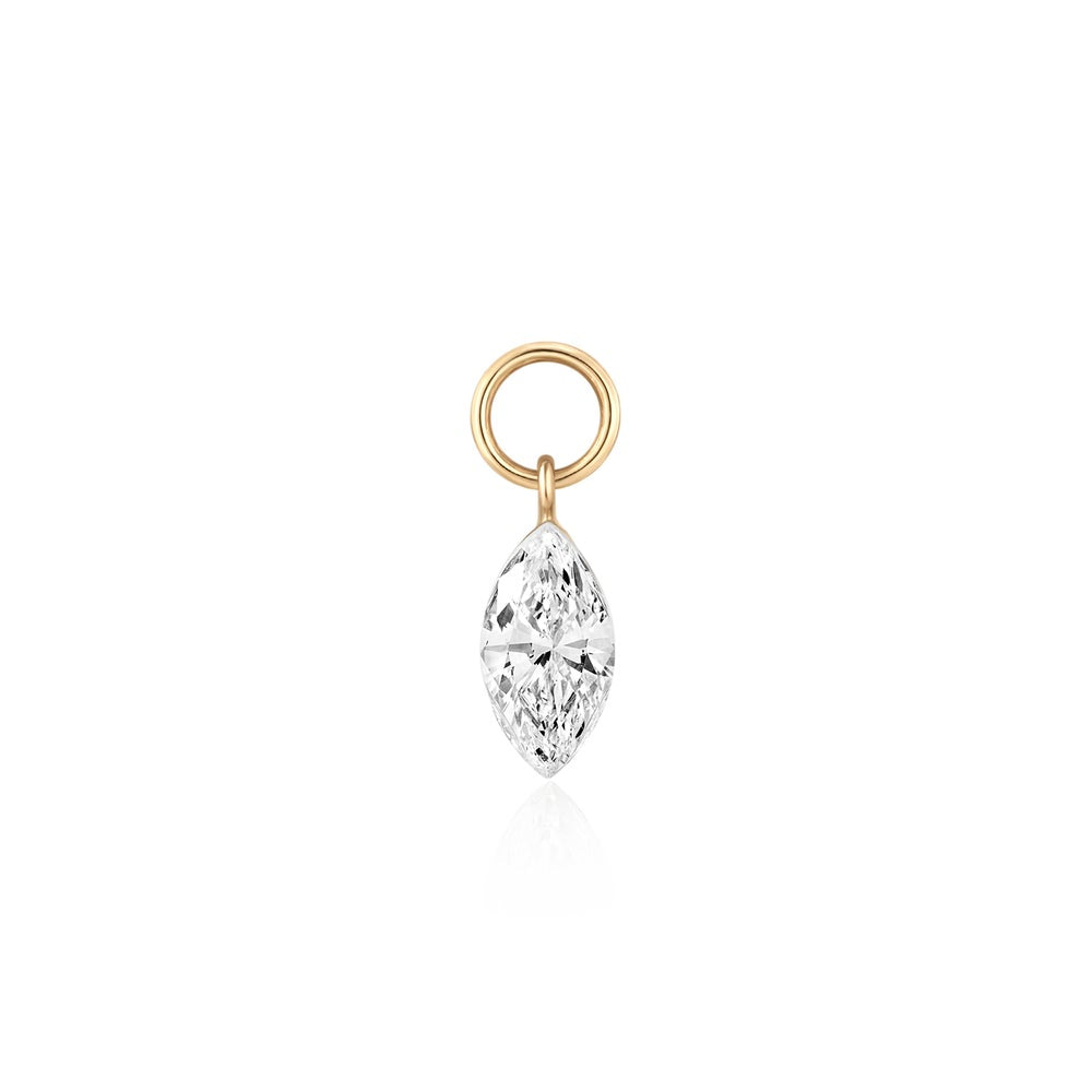Marquise Lab Grown Diamond Earring Charm