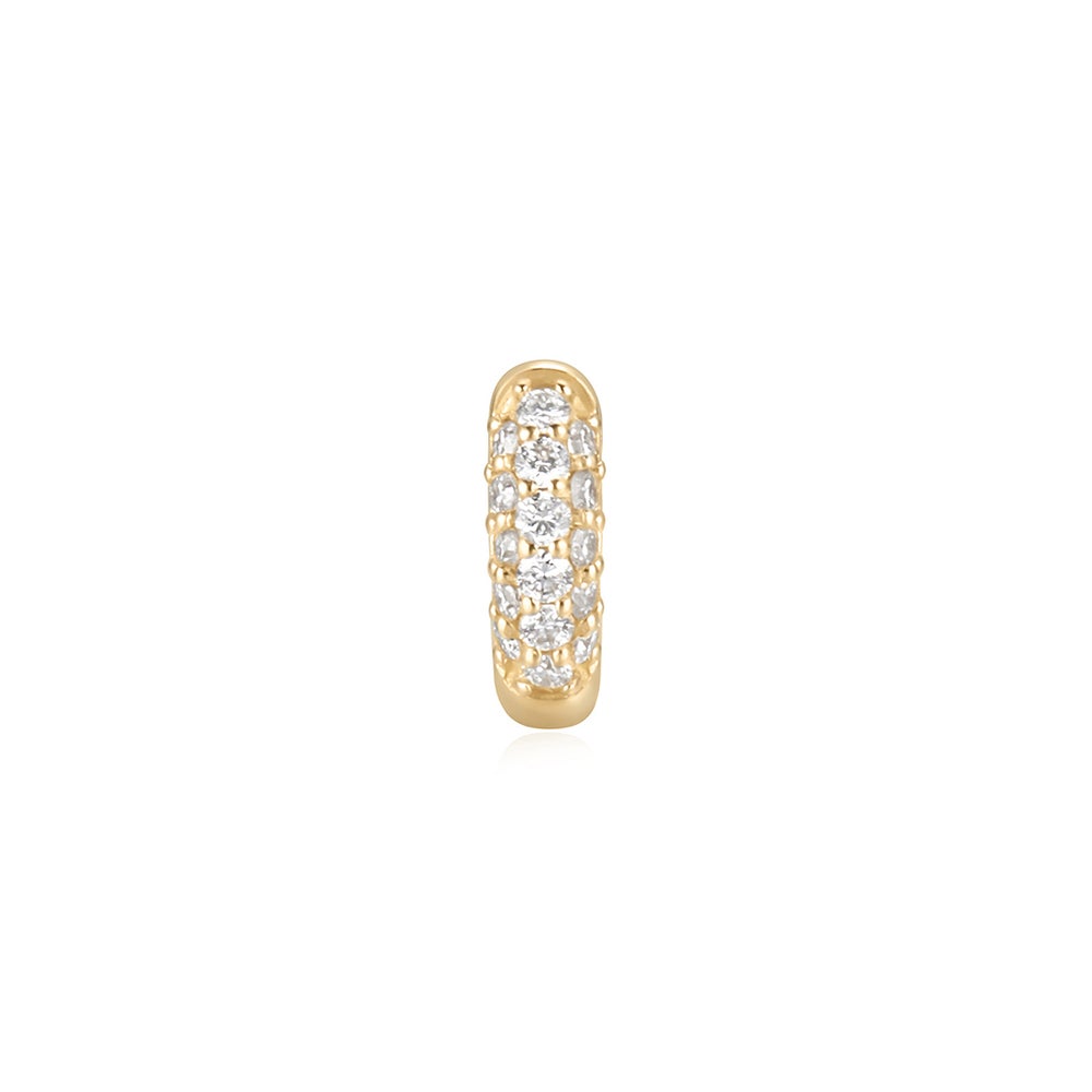 IVANKA | Double Row Lab-Grown Diamond Huggie Hoop