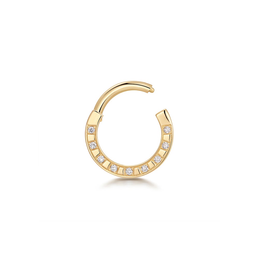 BILLIE | Lab-Grown Diamond Clicker Hoop