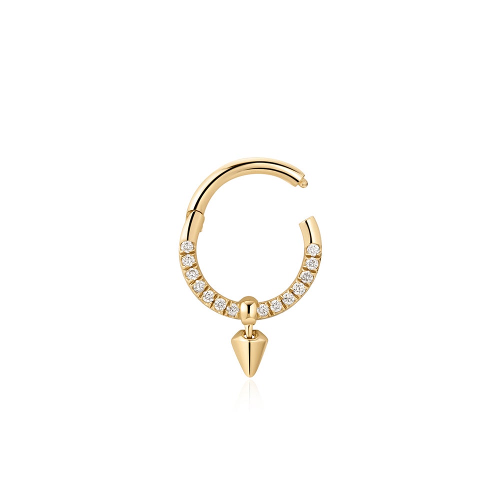 BELLATRIX | Lab-Grown Diamond Dagger Clicker Hoop