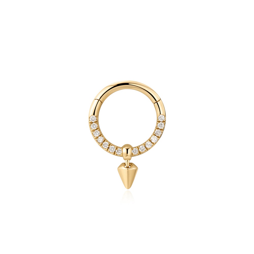 BELLATRIX | Lab-Grown Diamond Dagger Clicker Hoop