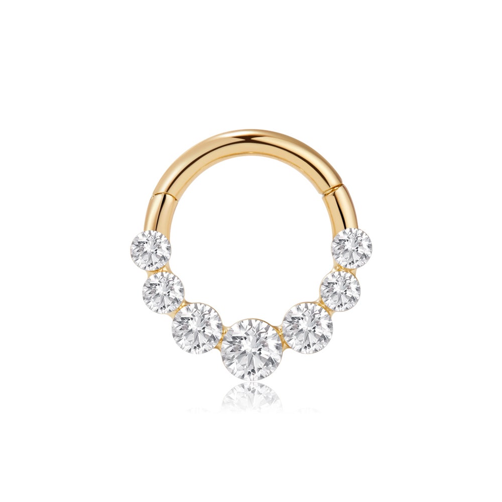 Lab Grown Diamond Clicker Hoop