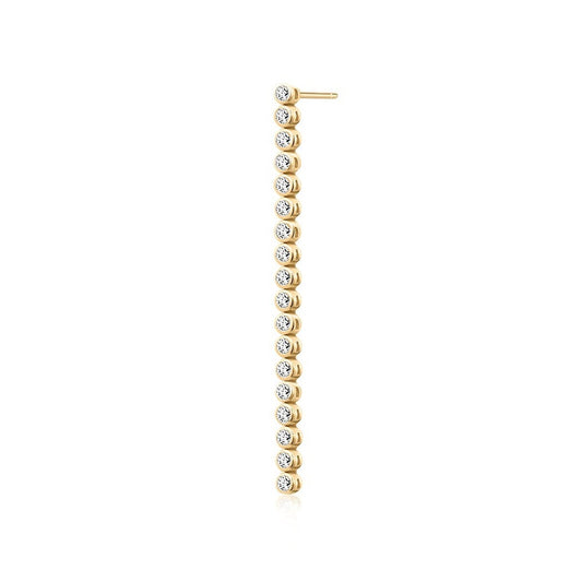 Lab Grown Diamond Tennis Single Stud