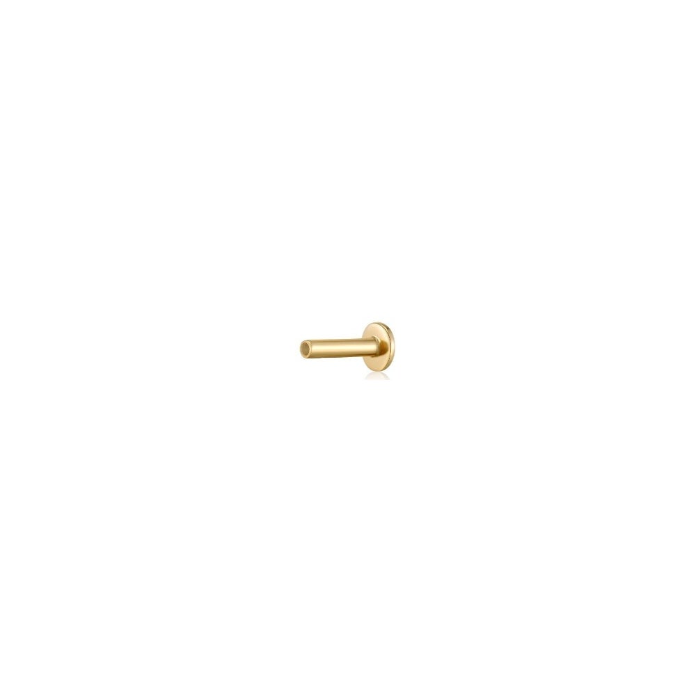 14kt Yellow Gold 18 Gauge Threadless Flat Back Posts