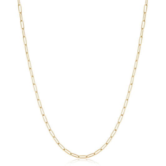 Paper Clip Chain Necklace