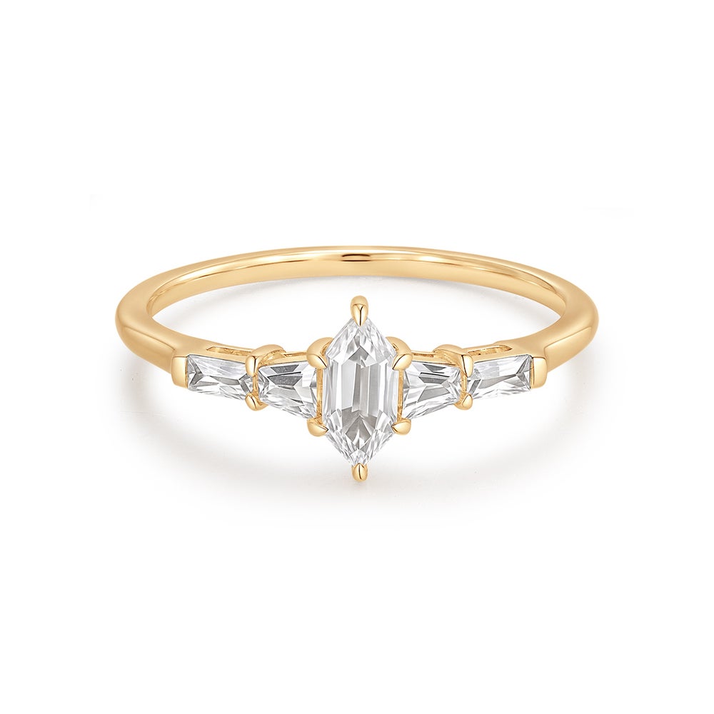 Baguette Lab Grown Diamond Ring