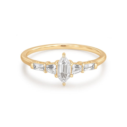 Baguette Lab Grown Diamond Ring