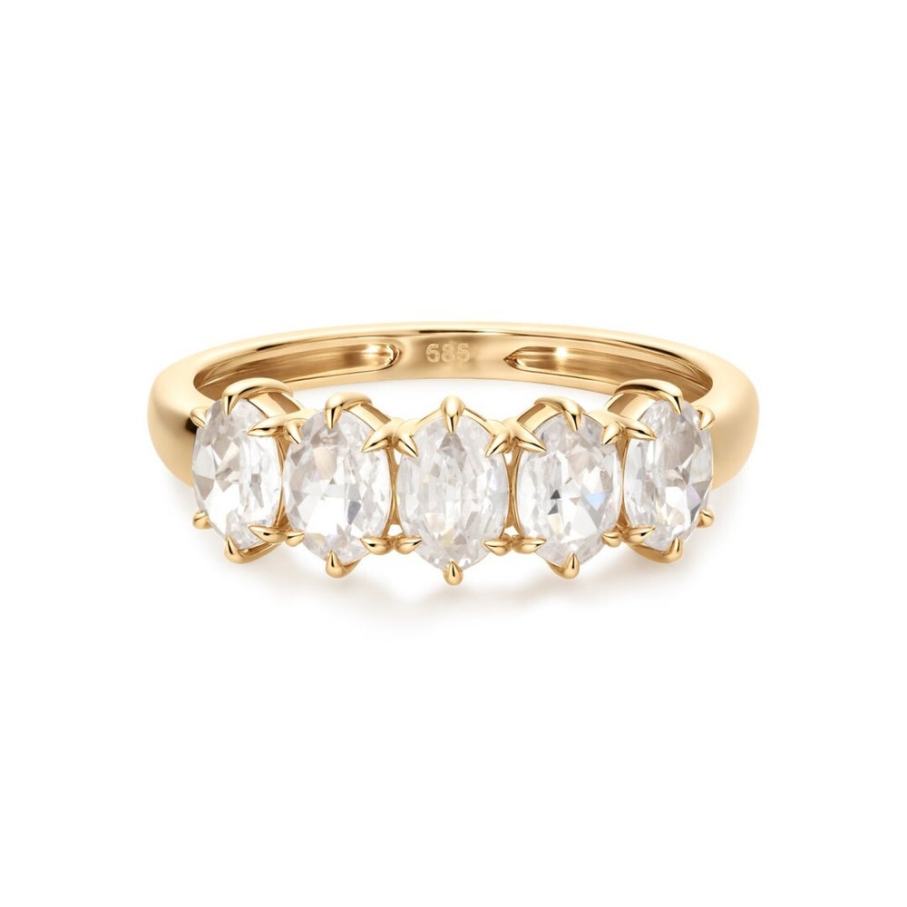 Oval Lab Grown Diamond Solitaire Ring