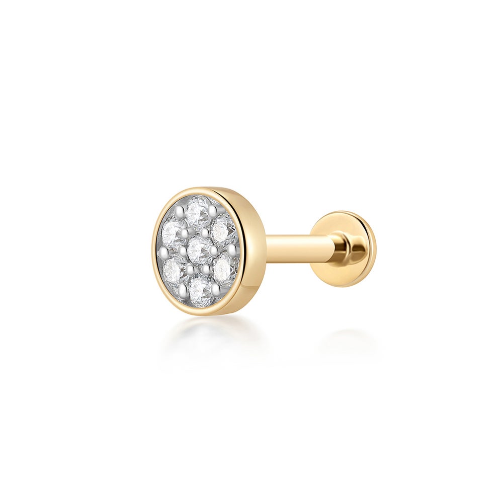 PETRA | Lab-Grown Diamond Threaded Flatback
