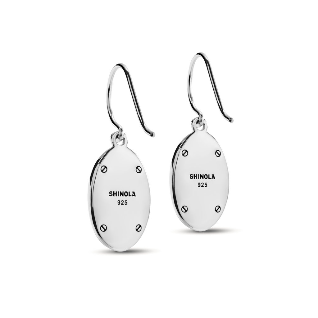 HEIRLOOM PETOSKEY DROP EARRINGS | Sterling Silver