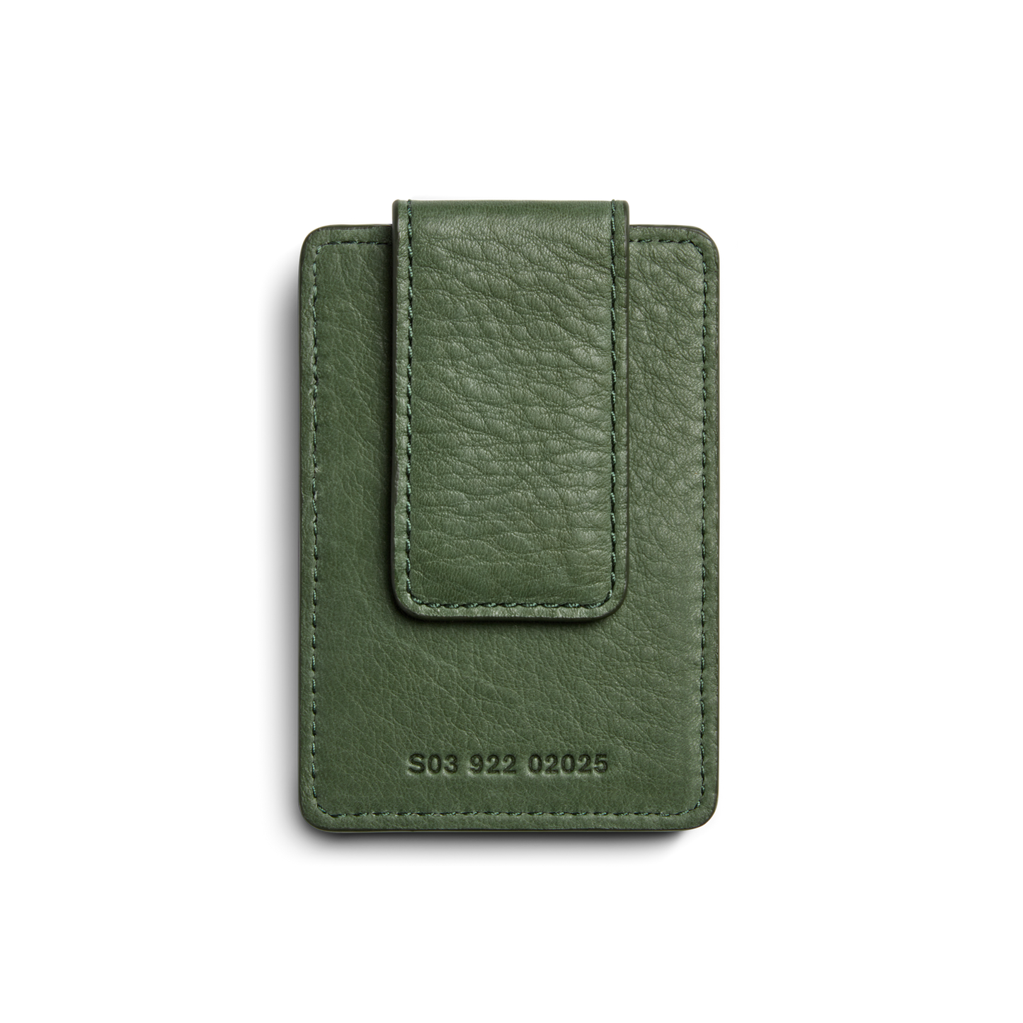 MAGNETIC MONEY CLIP CARD WALLET | Natural Grain Leather
