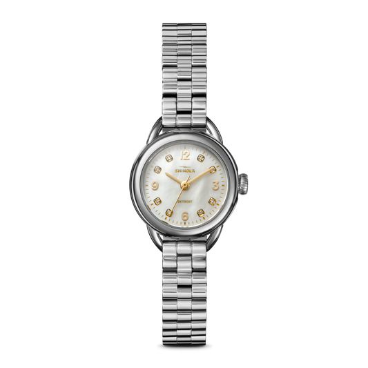 RUNABOUT WATCH 25MM | Diamond & Mother of Pearl