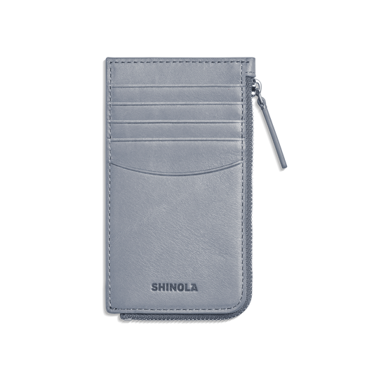 ZIP AROUND CARD CASE | Mist