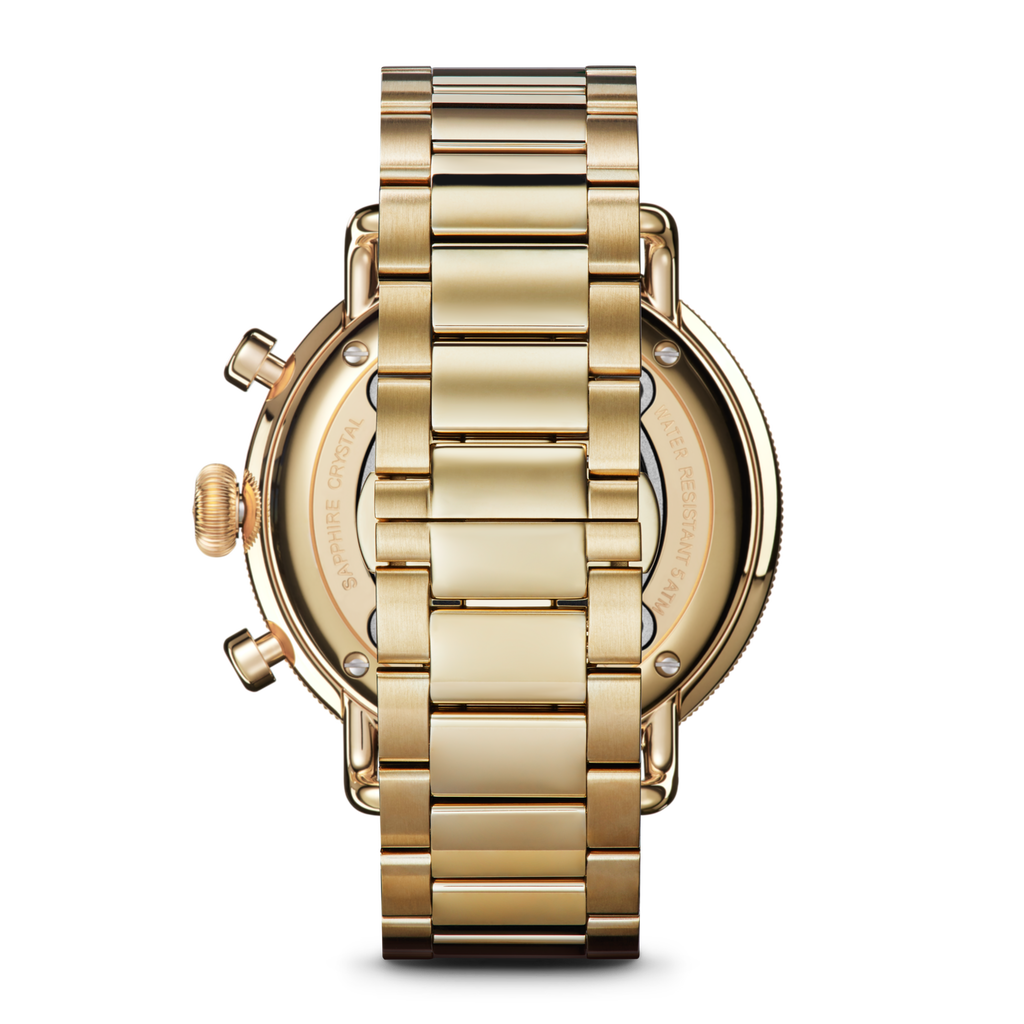 THE CANFIELD CHRONO 43MM | Gold