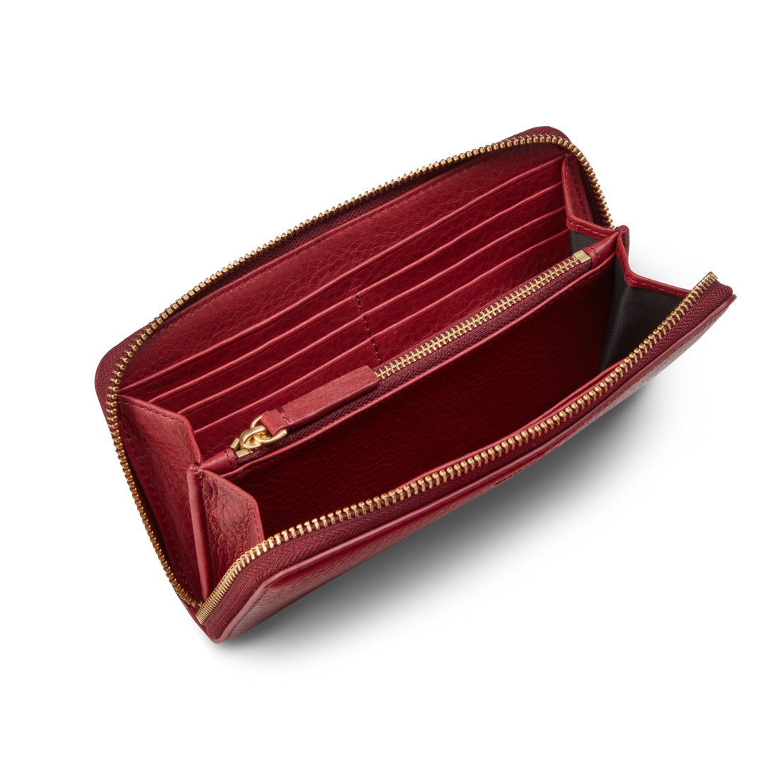 CONTINENTAL ZIP WALLET | Ruby