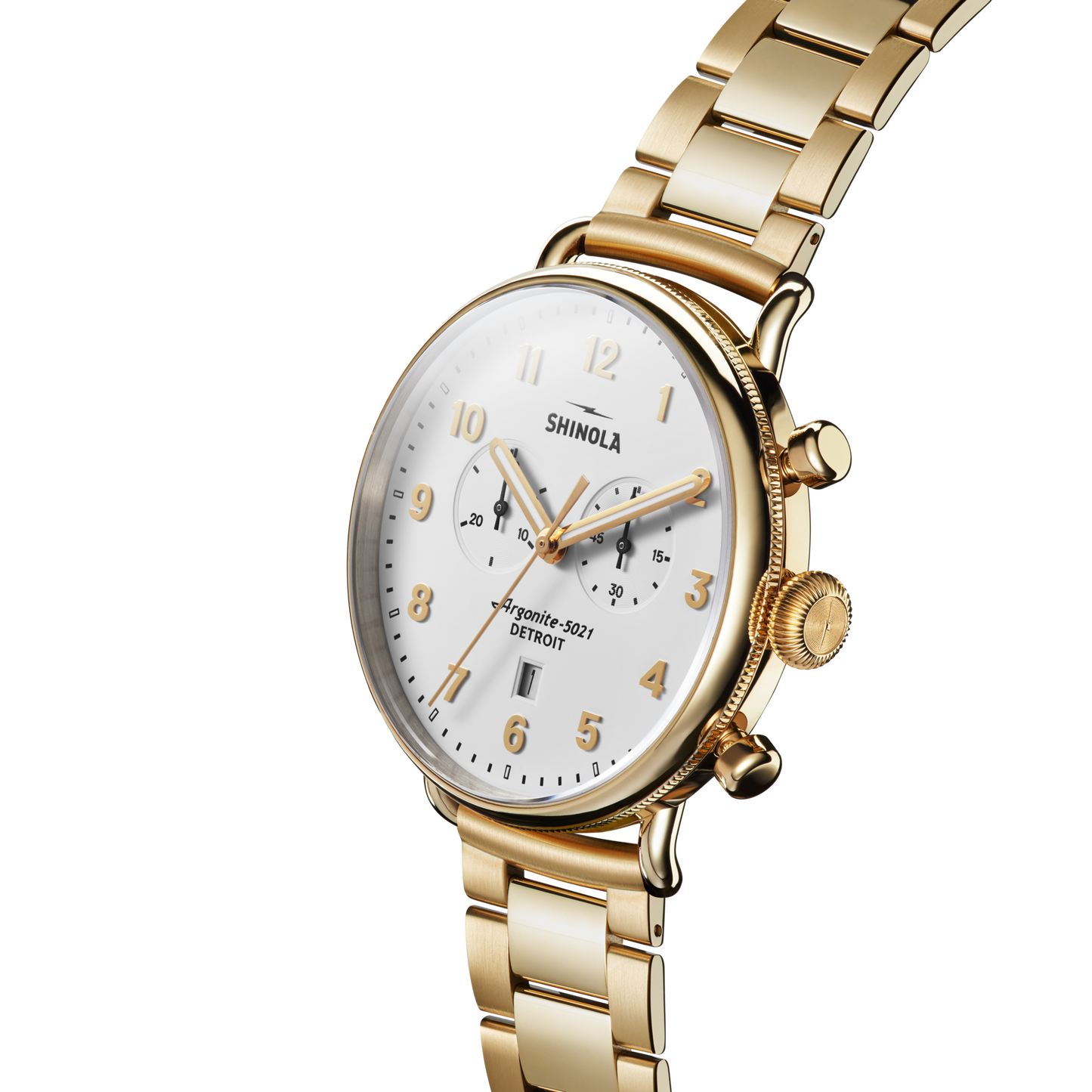 THE CANFIELD CHRONO 43MM | Gold