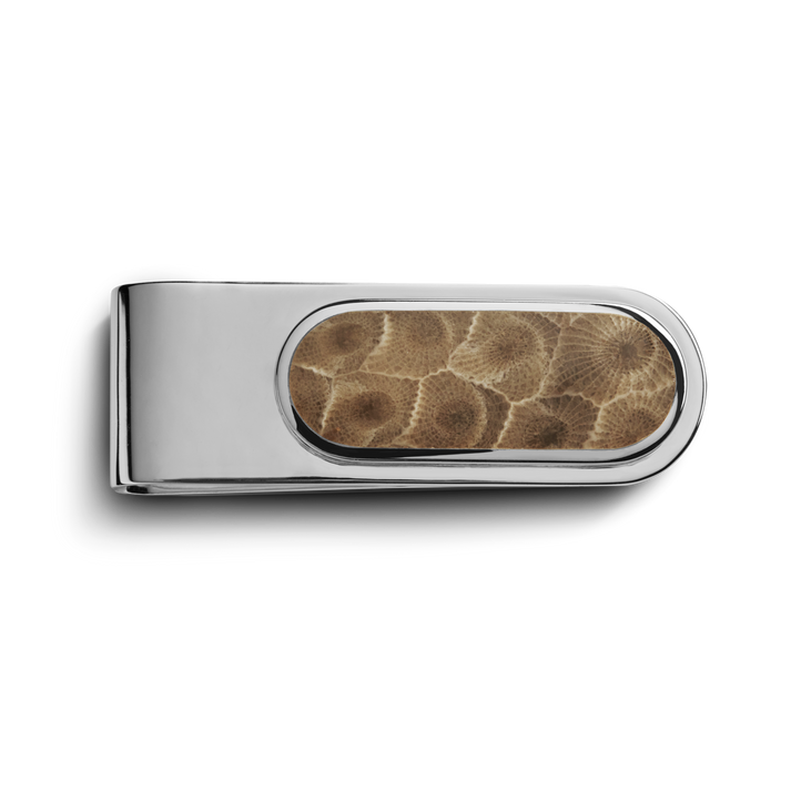 PETOSKEY MONEY CLIP | Sterling Silver
