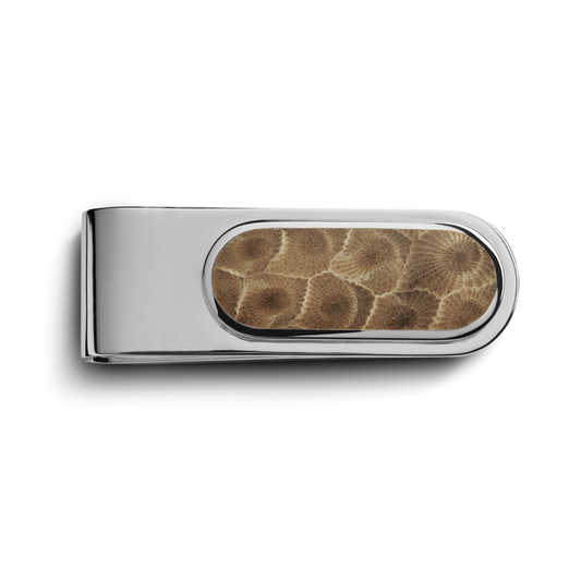 PETOSKEY MONEY CLIP | Sterling Silver