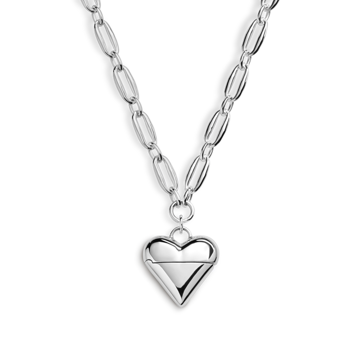 GIVE YOUR HEART AWAY PENDANT NECKLACE | Sterling Silver