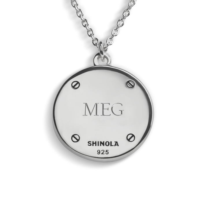HEIRLOOM PETOSKEY PENDANT NECKLACE | Sterling Silver