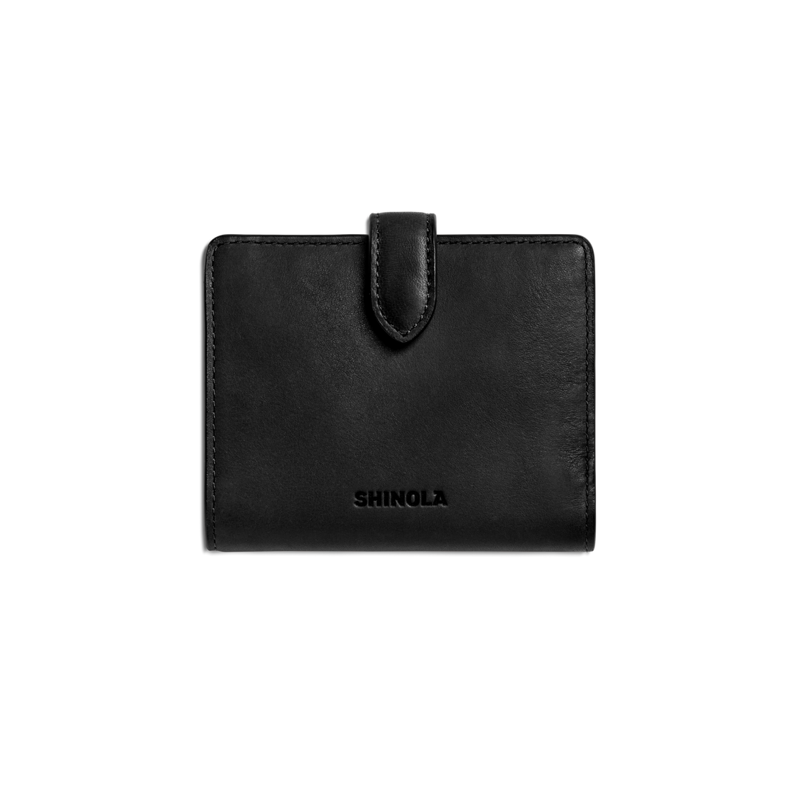 SMALL SNAP WALLET | Black