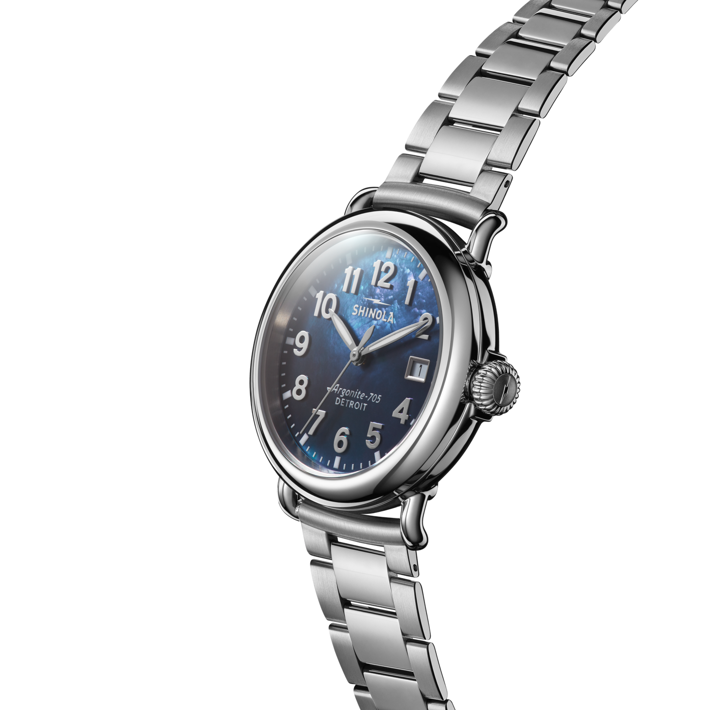 THE RUNWELL 36MM | Blue Mother of Pearl