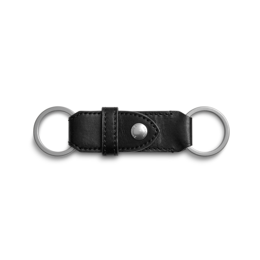 LEATHER VALET KEY FOB | Natural Leather