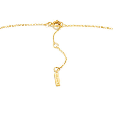 Gold Knot Pendant Necklace