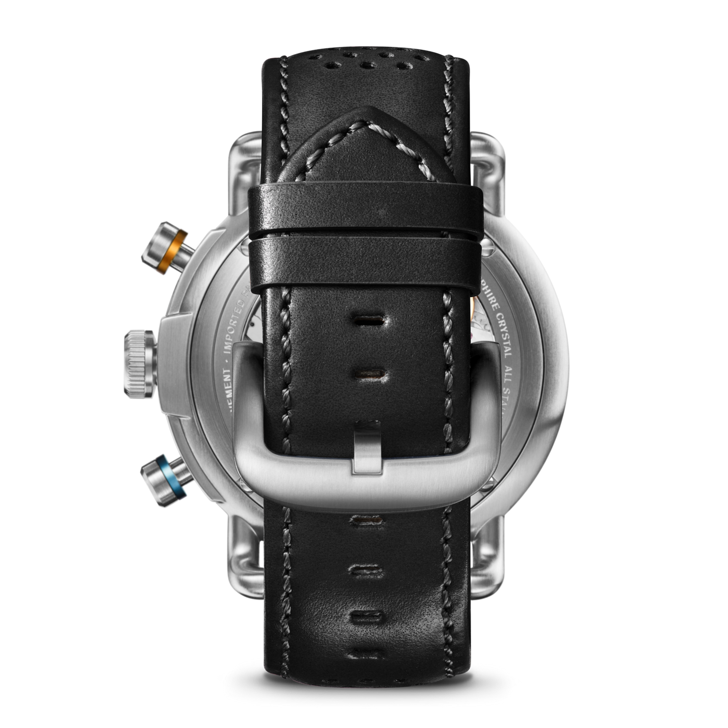 THE CANFIELD SPEEDWAY OPEN ROAD AUTOMATIC CHRONOGRAPH WATCH | Black