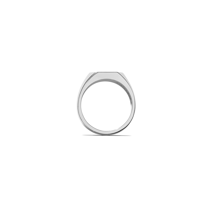 OCTAGONAL SIGNET RING | .925 Sterling Silver