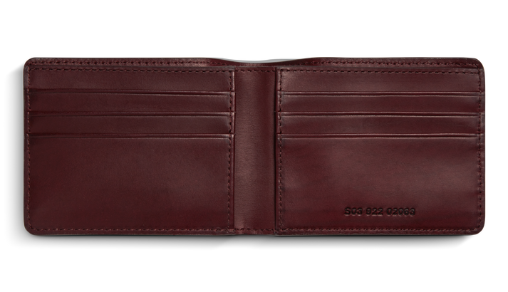 SLIM BIFOLD WALLET | Merlot