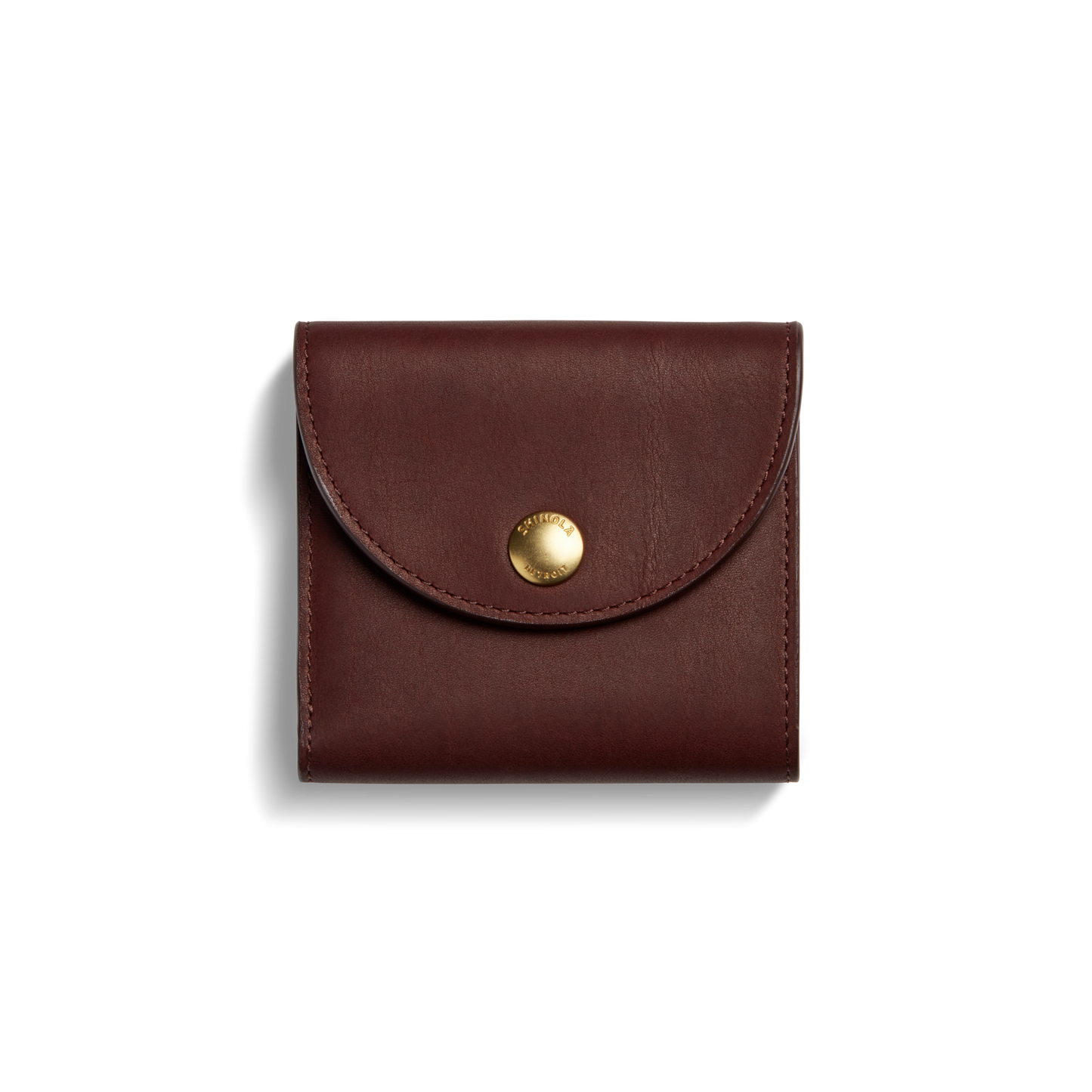 BIRDY SMALL SNAP WALLET | Natural Leather