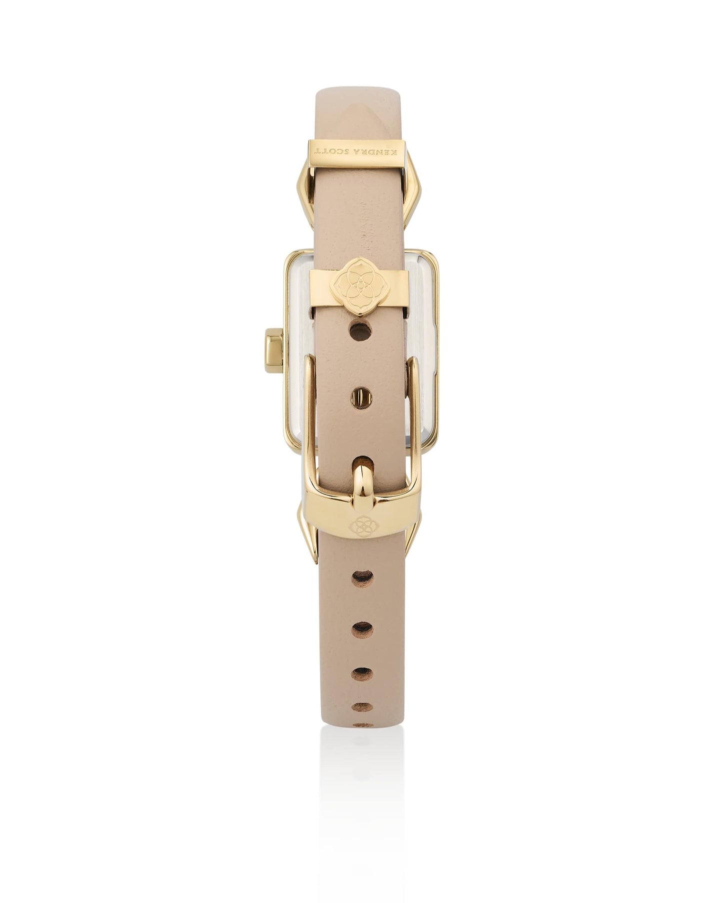 Adela Gold Leather Watch