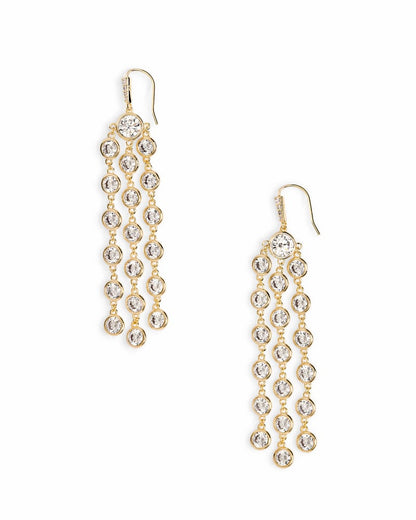 Daya Statement Earrings in Gold