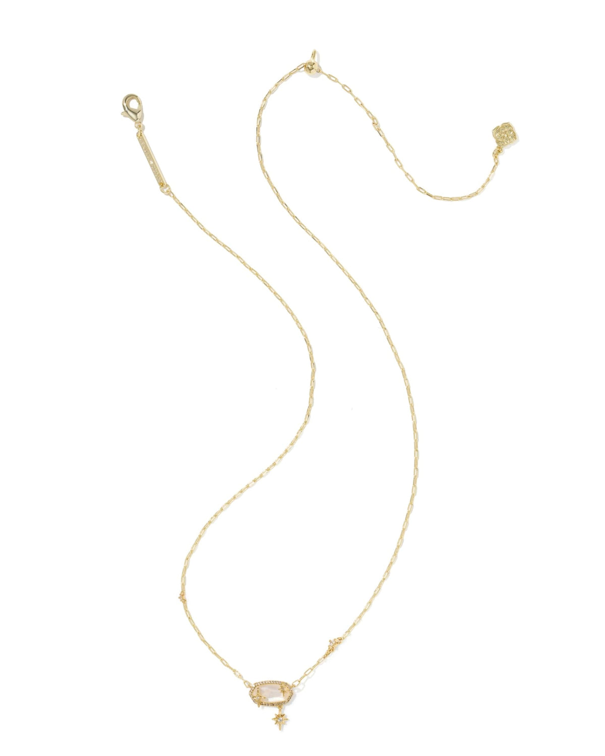 Elisa Star Gold Short Pendant Necklace