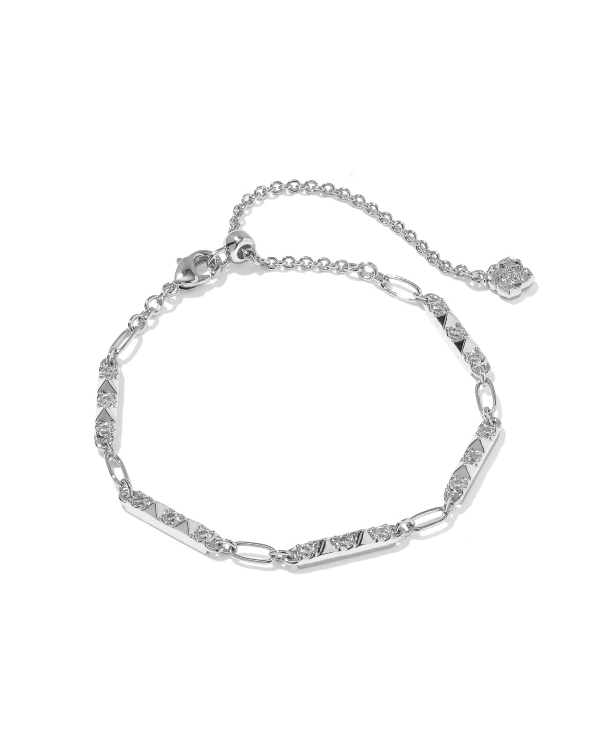 Fate Silver Set of 2 Delicate Chain Bracelets