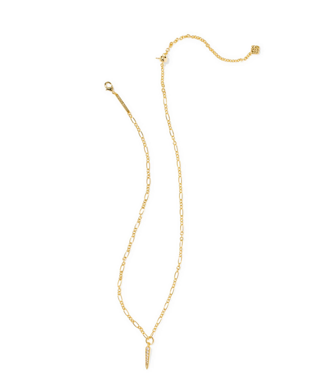Fate Gold Short Pendant Necklace