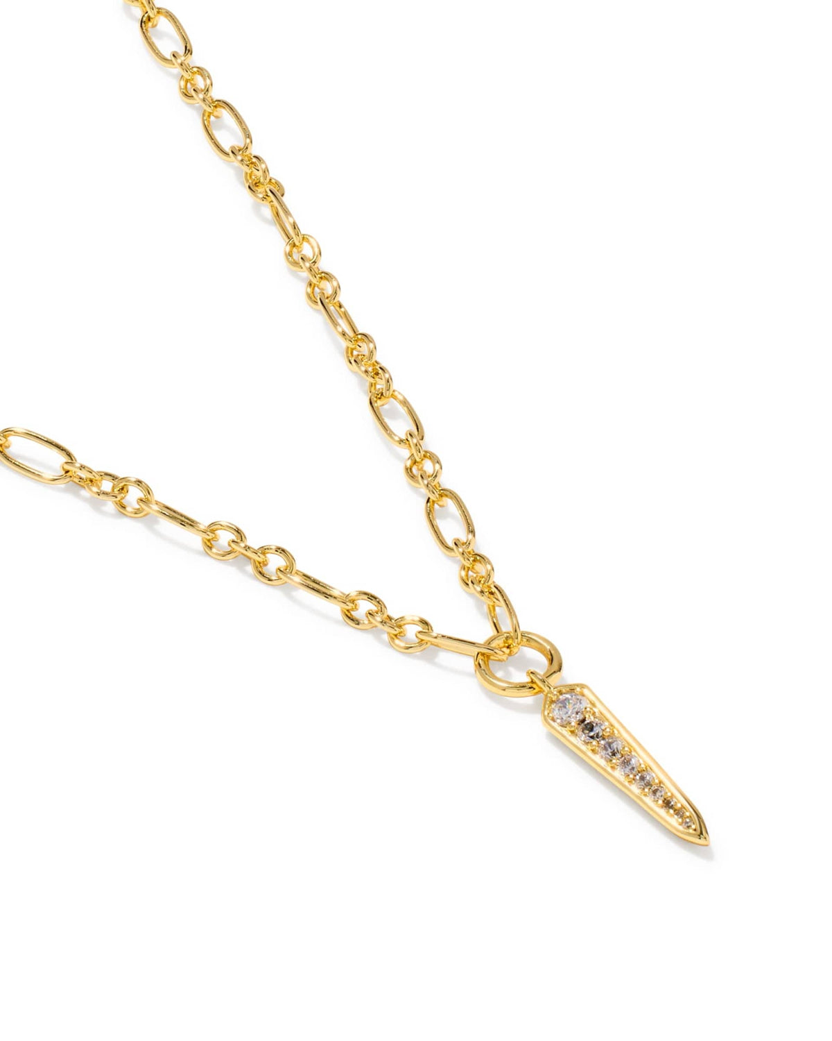 Fate Gold Short Pendant Necklace