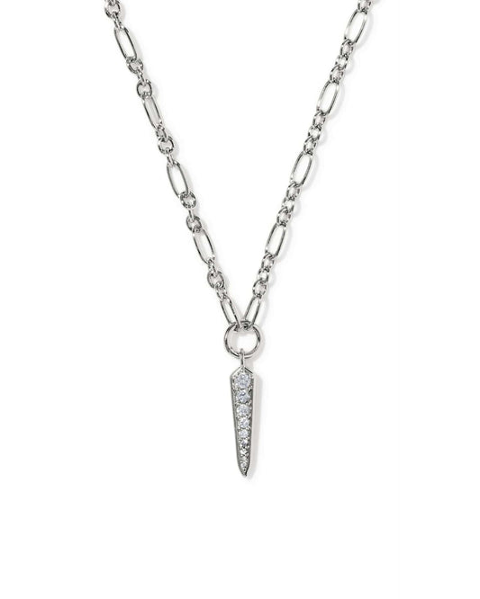 Fate Silver Short Pendant Necklace