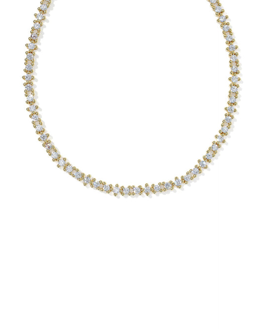 Fate Gold Tennis Necklace