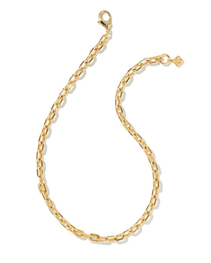 Korinne Chain Necklace in Gold