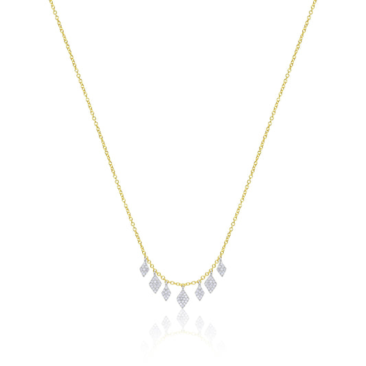 Diamond Kite Necklace