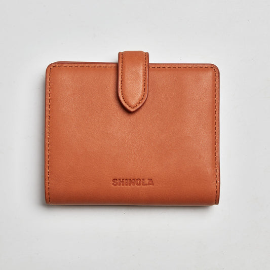 SMALL SNAP WALLET | Rust