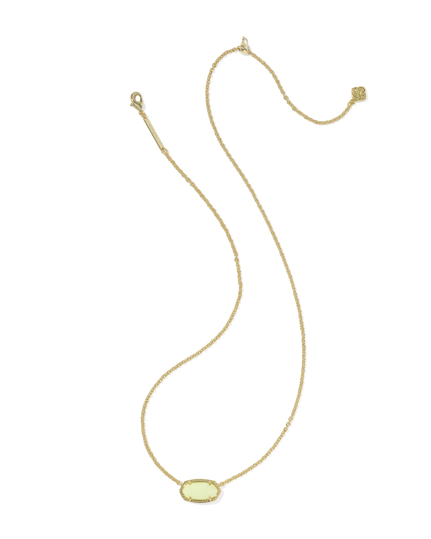 Elisa Gold Boo Short Pendant Necklace