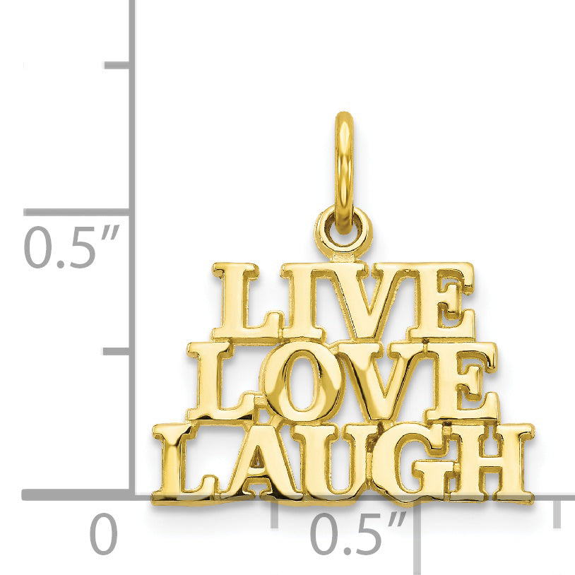 10K LIVE LOVE LAUGH Charm